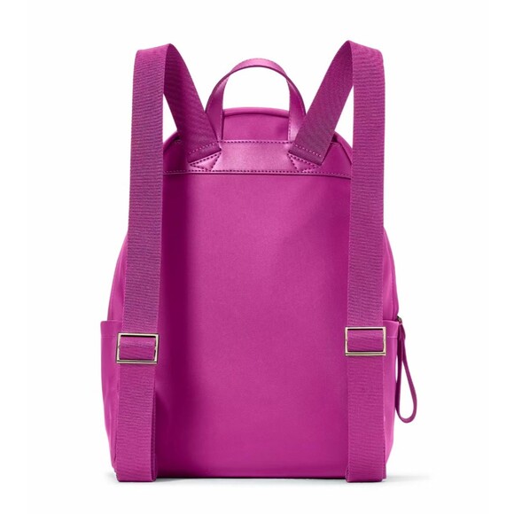 New Kate Spade Chelsea Medium Backpack Nylon Baja Rose - Picture 4 of 5